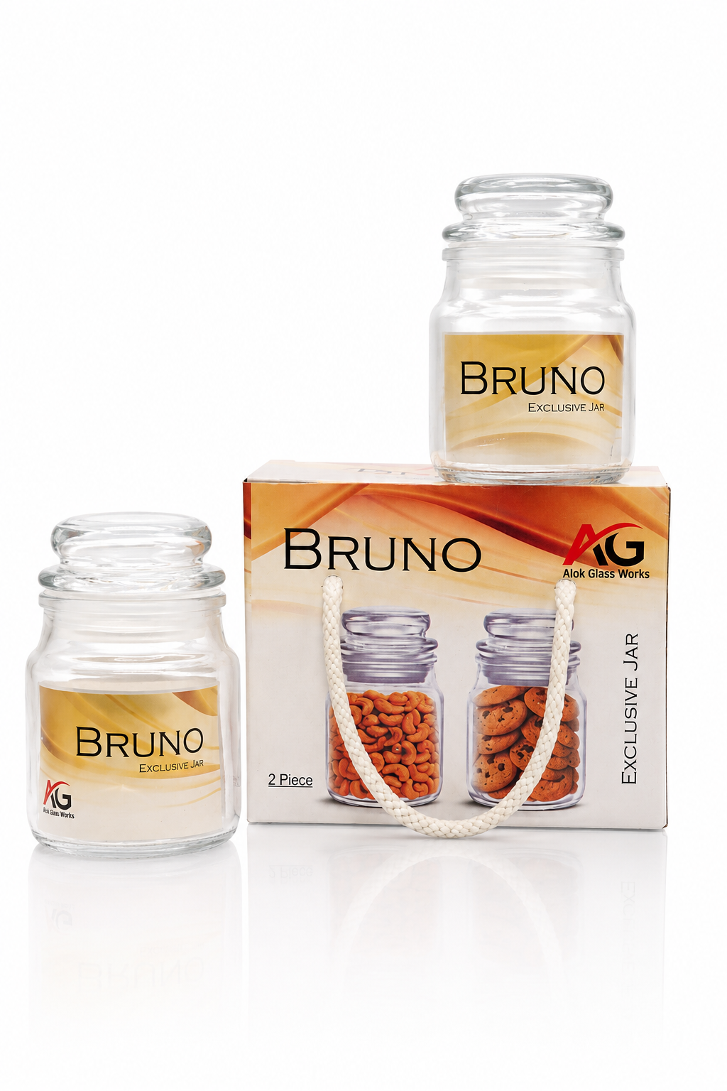 120ml Bruno Jar  (2pc)