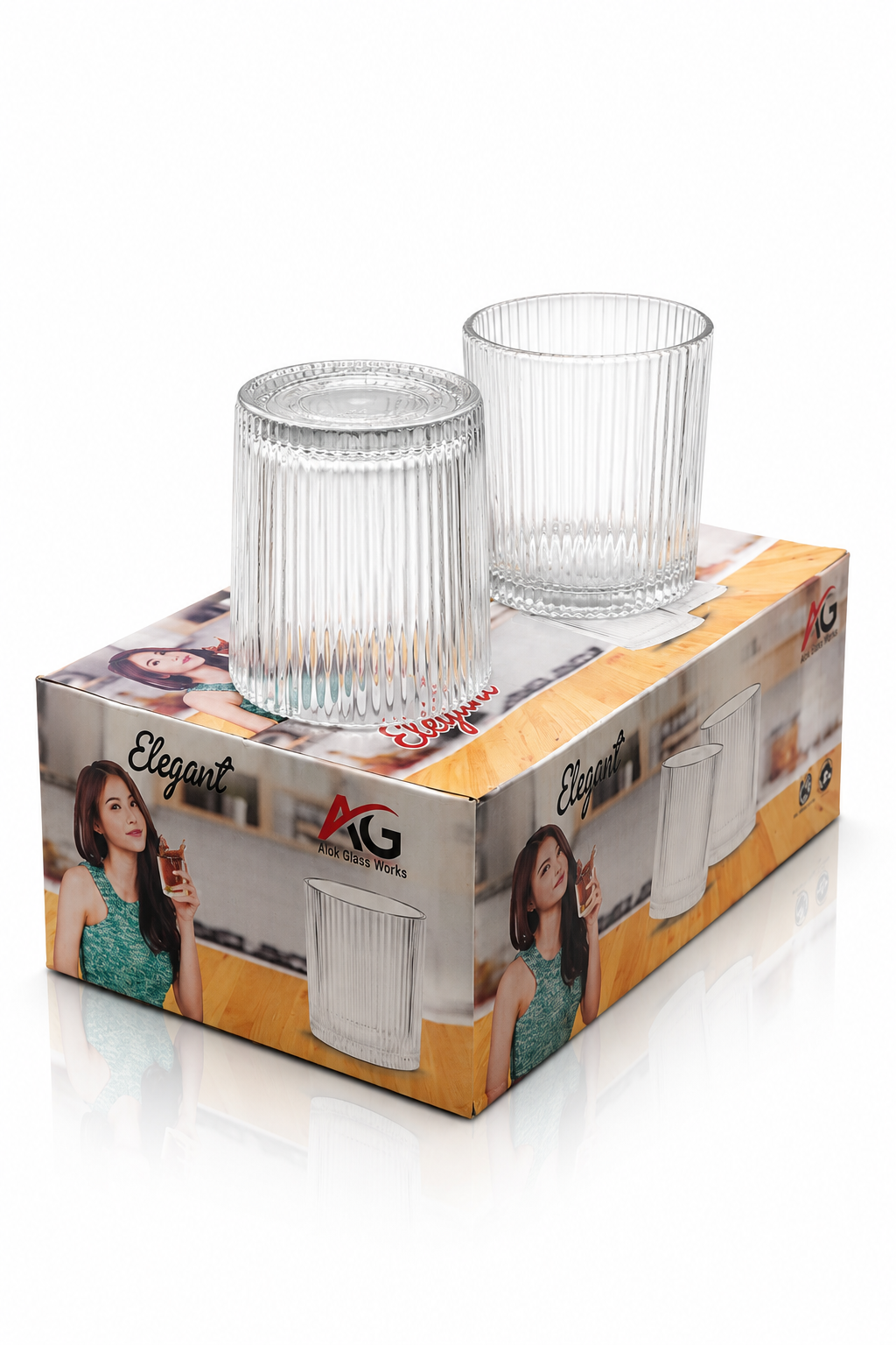 Elegant Glass Set (6pc)