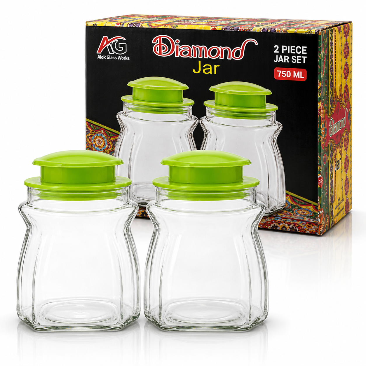 Diamond Jar (2pc)