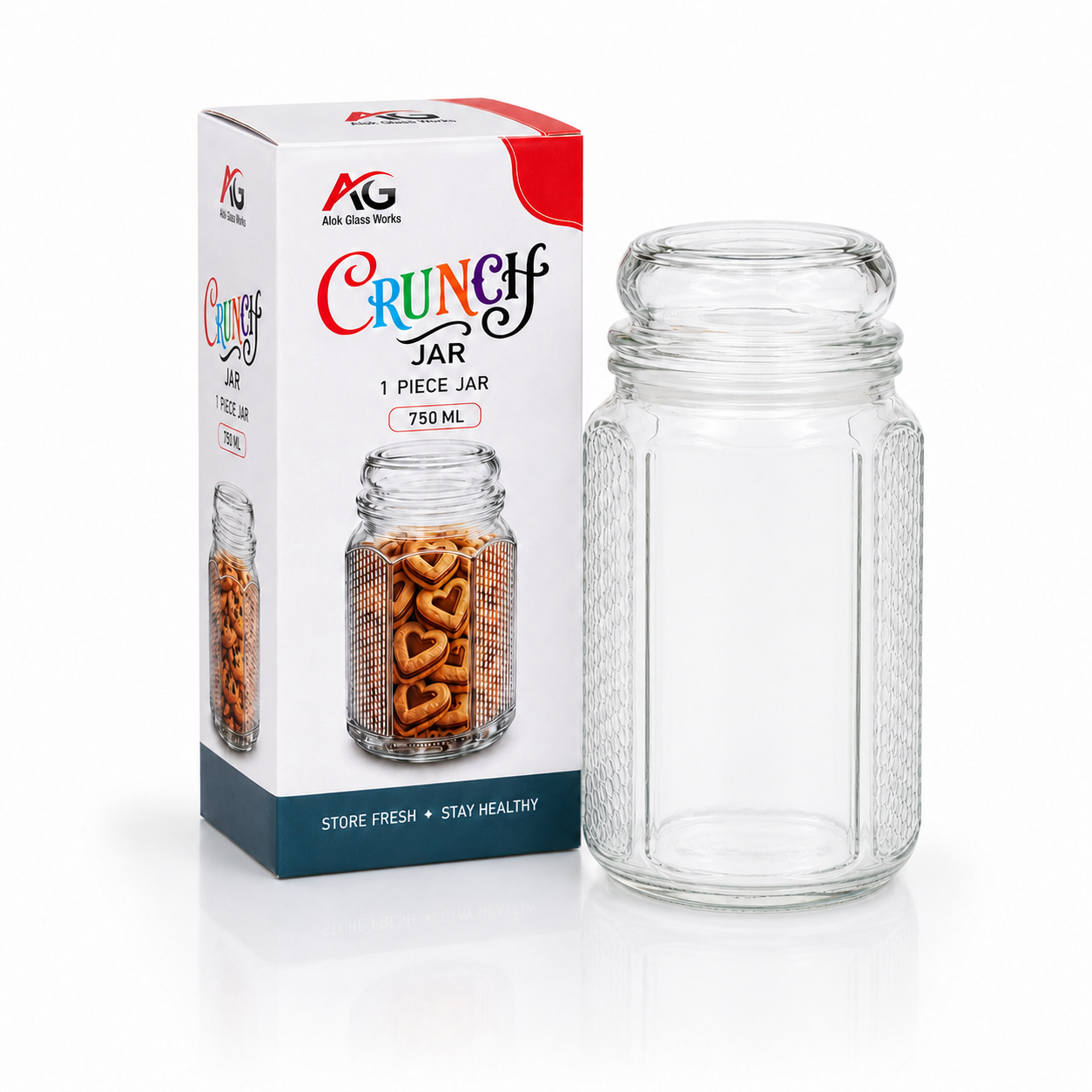 750ml Crunch Jars (1pc)